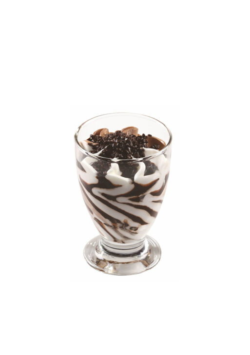 CHOCOLATE GLASS CUP
