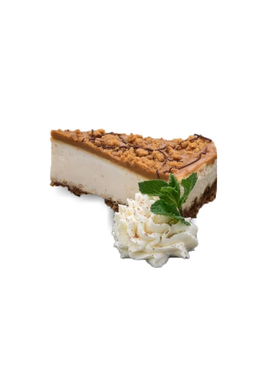 BAKED LOTUS BISCOFF CHEESECAKE