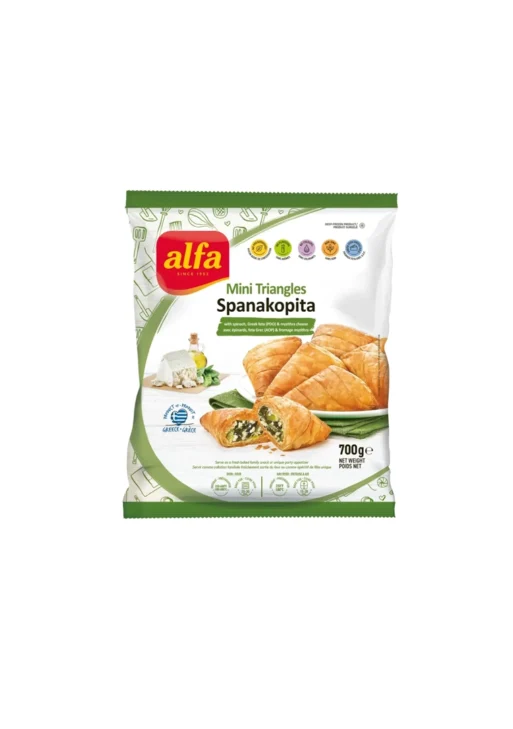 ALFA MINI ROLLS WITH SPINACH